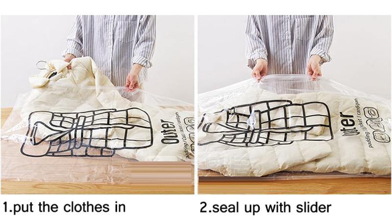 Closet Organizer Hanging Vacuum Bag - Image 9