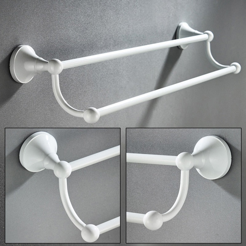 Wall-Mounted Bathroom Accessories Holder Set - Image 6
