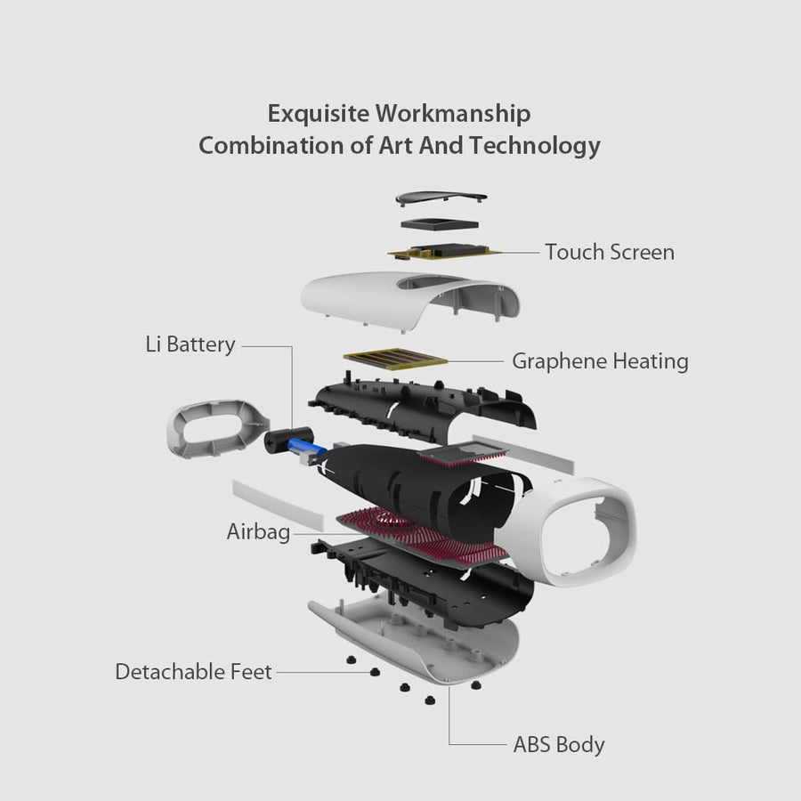 Wireless Electric Heat Compression Hand Massager - Image 7