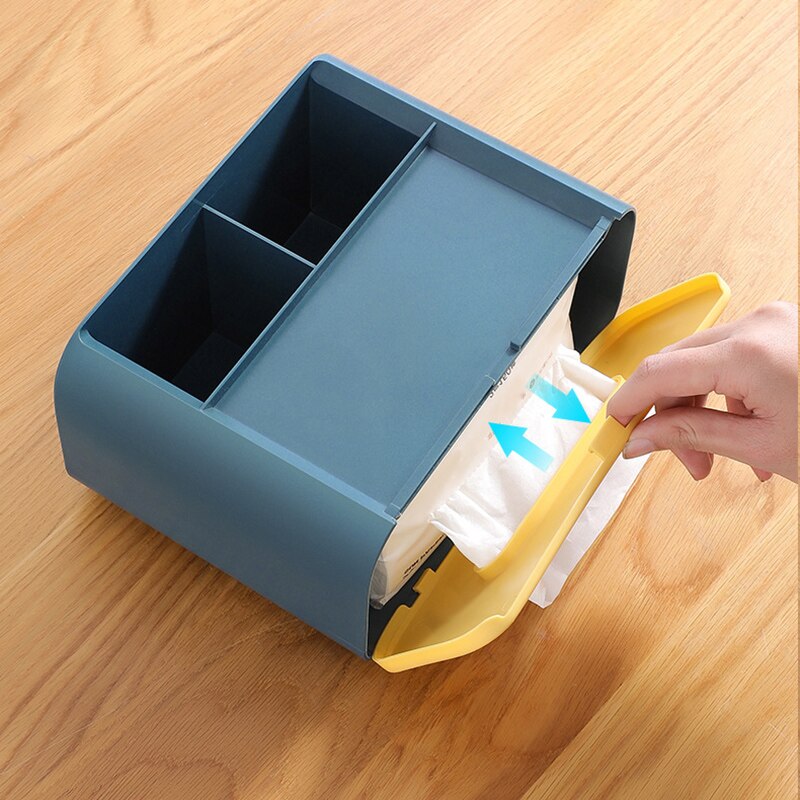 Nordic Minimal Tissue Box Desk Organizer - Image 11