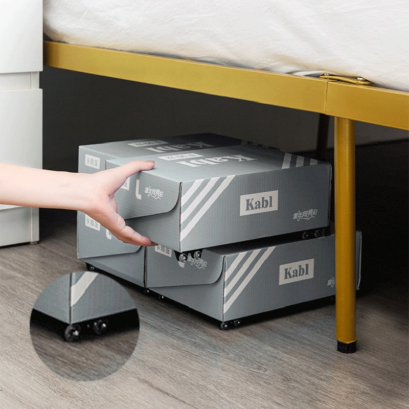 8pcs Sticky Self-Adhesive Storage Box Roller - Image 10