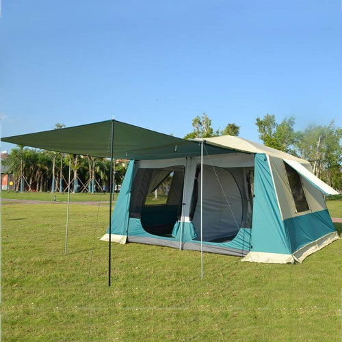 8-12 Person Ultra-Large Double Layer Gazebo Tent - Image 0