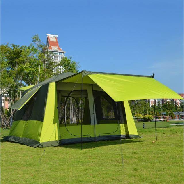 8-12 Person Ultra-Large Double Layer Gazebo Tent - Image 1