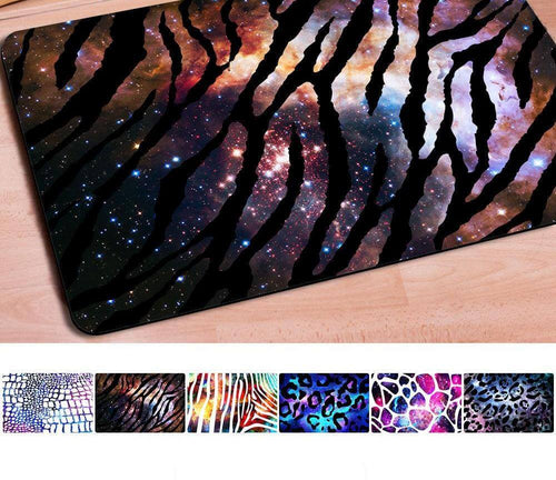 Galaxy Space Welcome Leopard Mat - Image 0