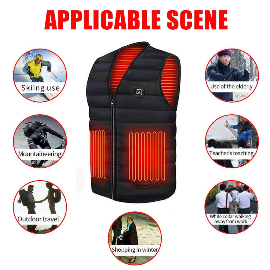Electric Heated Cotton Vest - Image 6