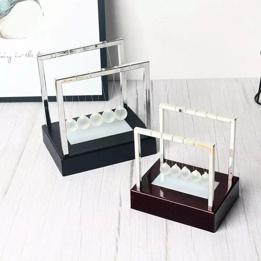 Newtons Cradle Led Colorful Science Toy - Image 6