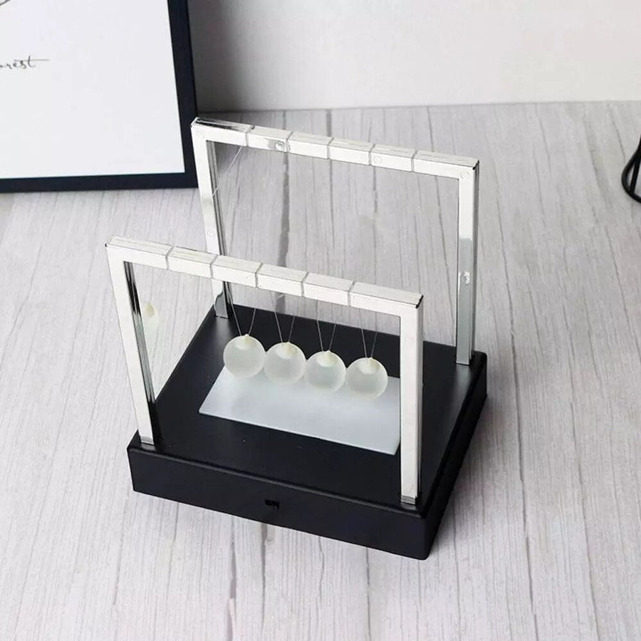 Newtons Cradle Led Colorful Science Toy - Image 4