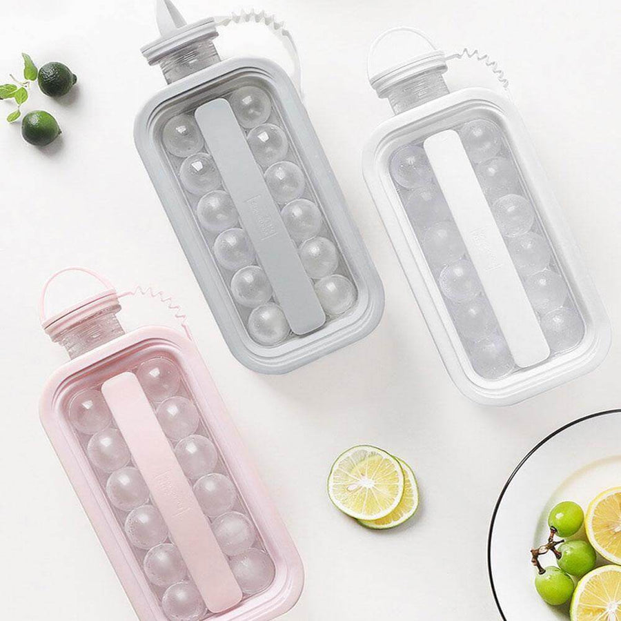 Portable Cooler with Lid and Ice Maker - Image 2