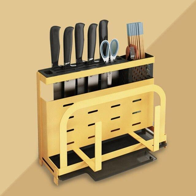 Stainless Steel Kitchen Utensils Organizer Drying Rack - Image 17