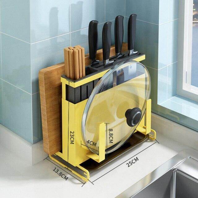 Stainless Steel Kitchen Utensils Organizer Drying Rack - Image 18