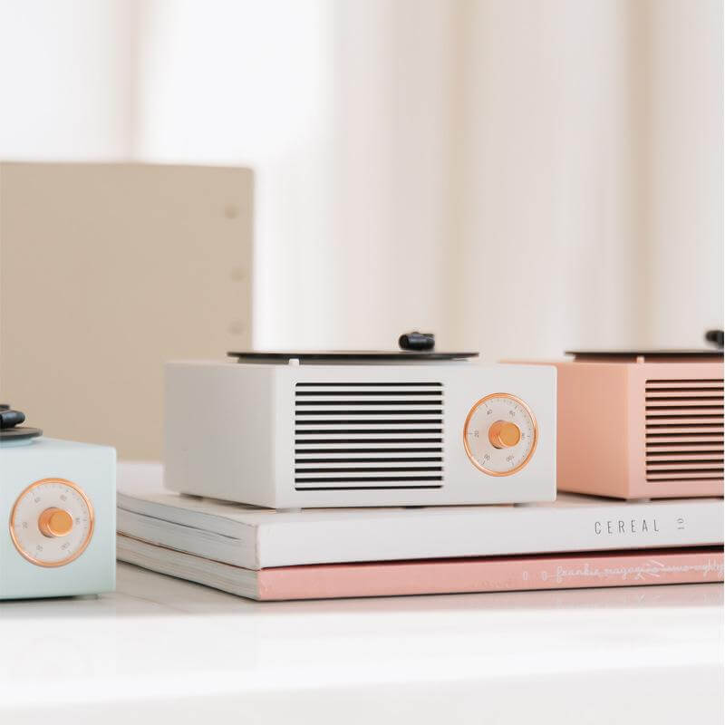Pastel Vintage Bluetooth Stereo Speaker - Image 10