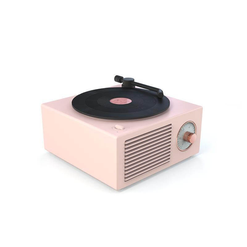 Pastel Vintage Bluetooth Stereo Speaker - Image 5