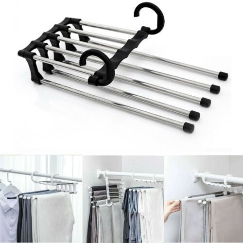 Stainless Steel Multi Clothes Hanger Rack - Image 4
