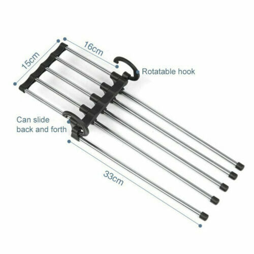 Stainless Steel Multi Clothes Hanger Rack - Image 3