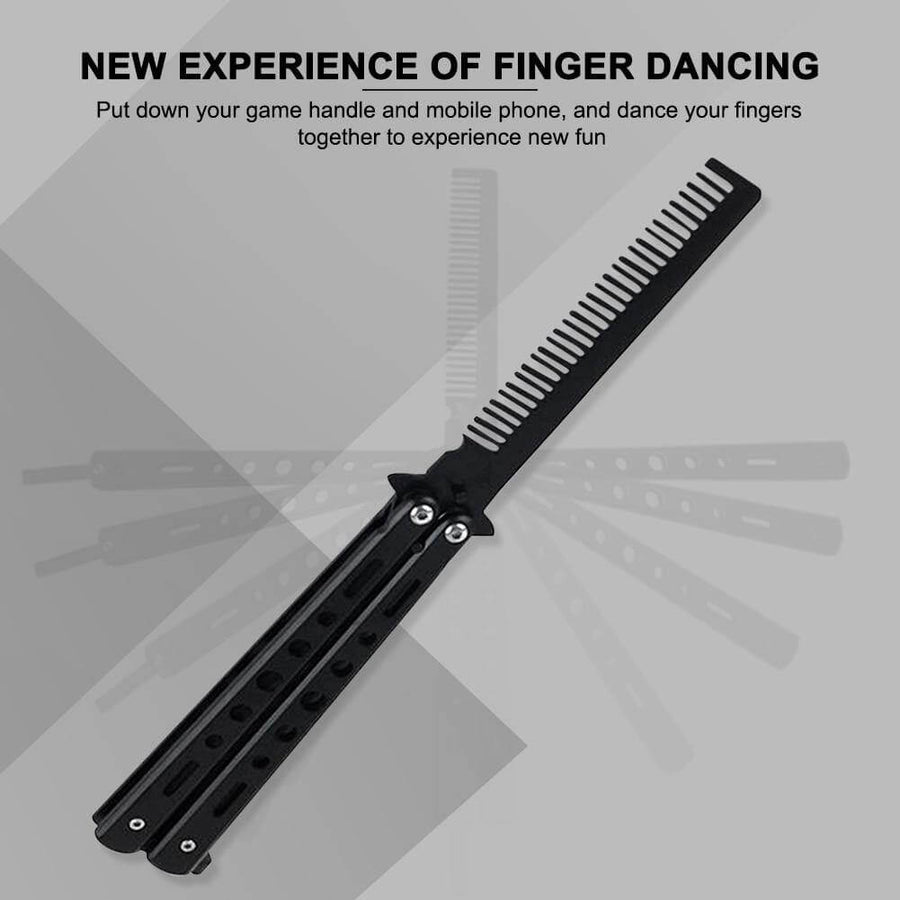 Stainless Steel Foldable Butterfly Brush - Image 1