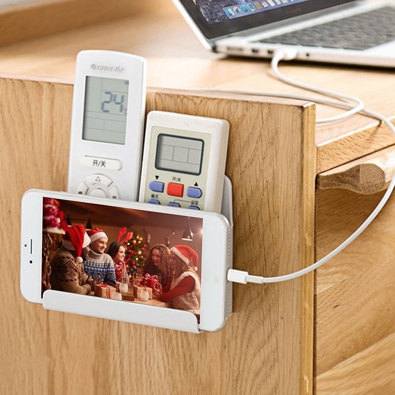 Wall-Mounted Storage Organizer Phone Holder - Image 2
