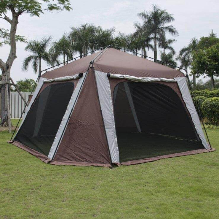 Anti-UV Oversize Silver Coating Camping Tent - Image 2