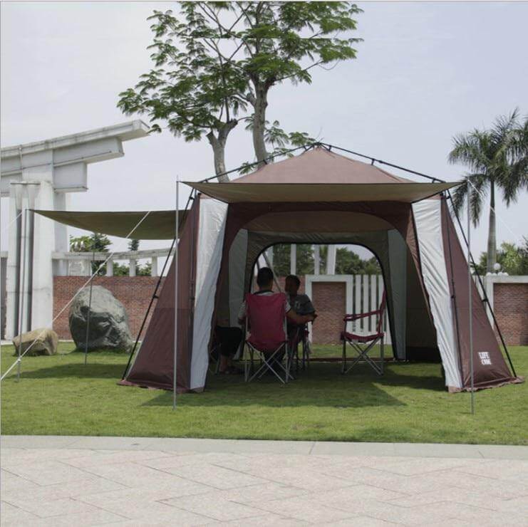 Anti-UV Oversize Silver Coating Camping Tent - Image 4