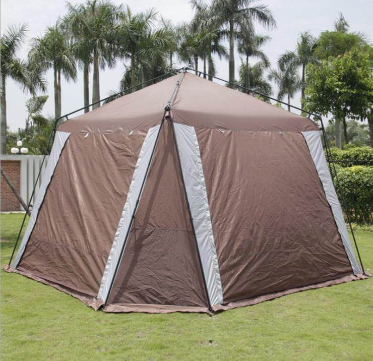 Anti-UV Oversize Silver Coating Camping Tent - Image 6