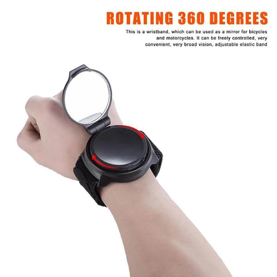 Cycling Wrist Band Back Mirror - Image 3