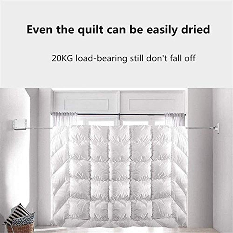 Punch-Free Invisible Retractable Drying Rope - Image 9
