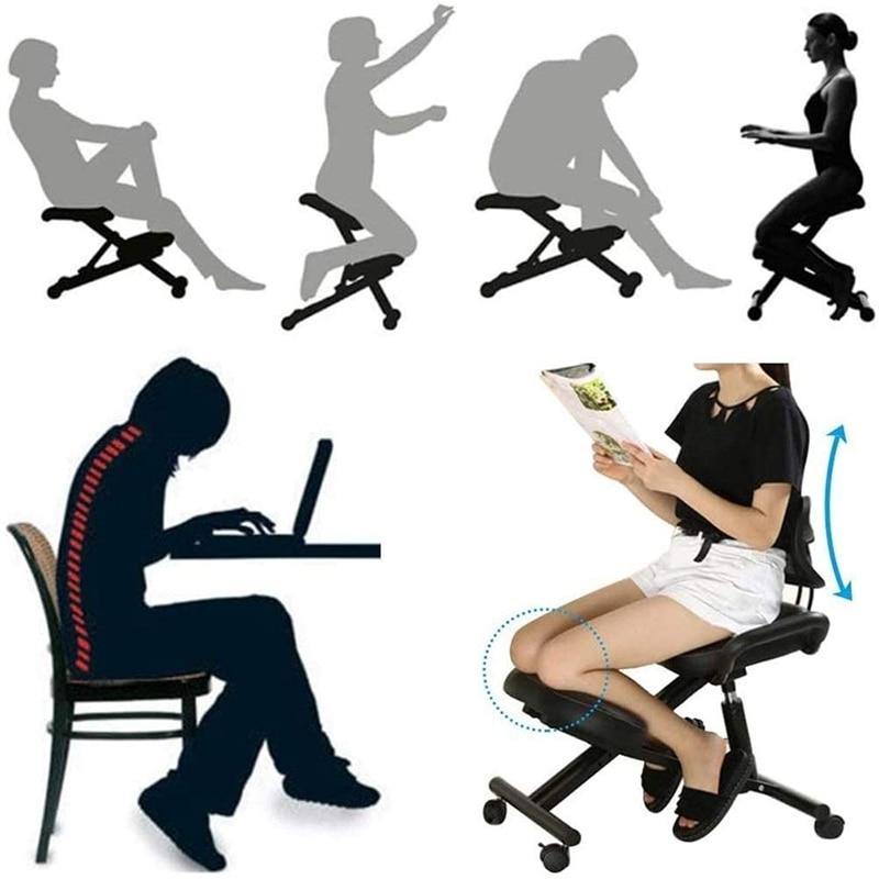Ergonomic Height Adjustable Knee Support Chair - Image 6