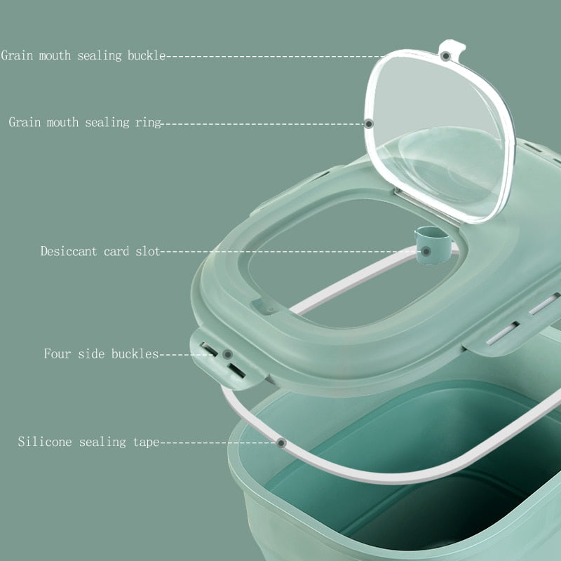 Foldable Food Storage Moisture Proof Container - Image 4