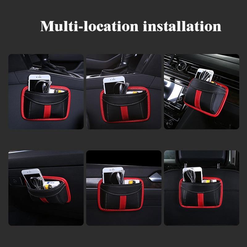 Car Mini Leather Storage Box - Image 4