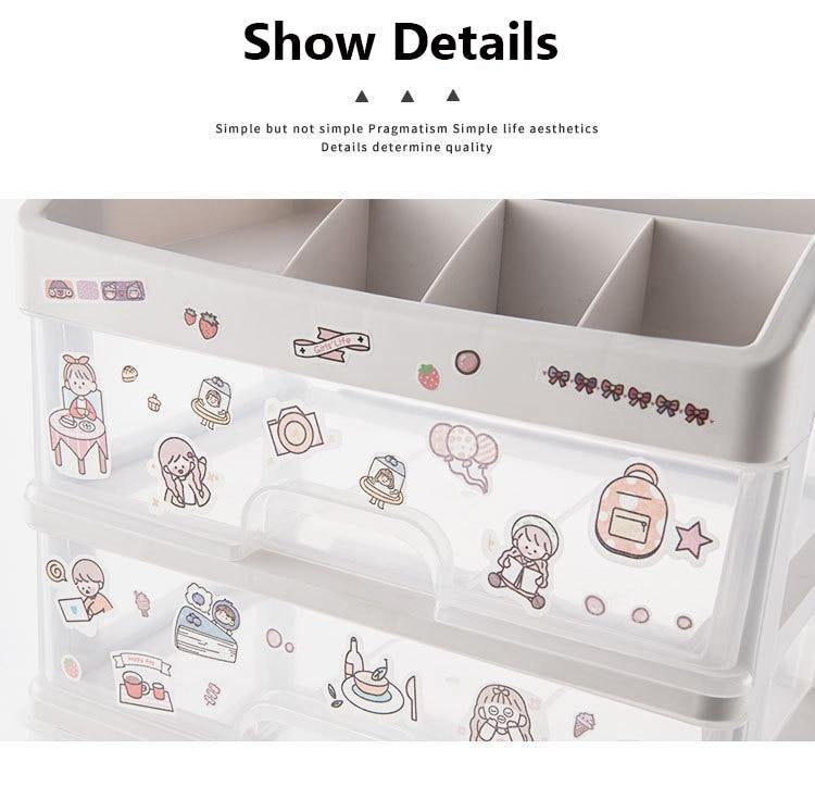 Large Capacity Cosmetic Storage Box - Image 4