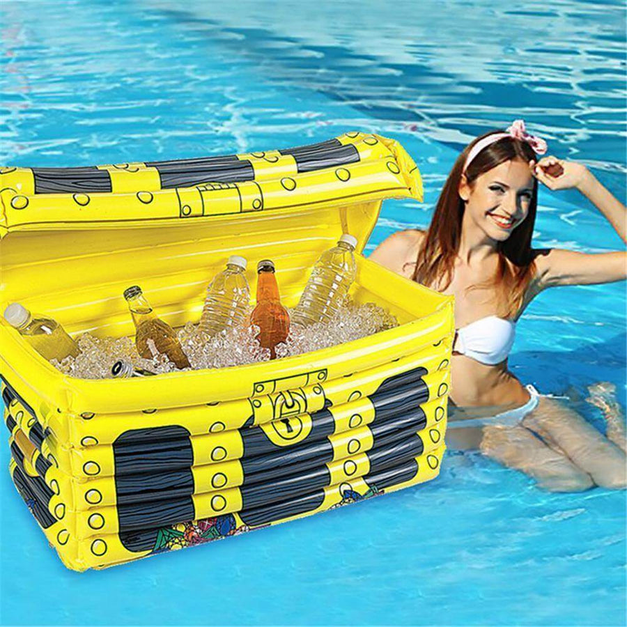 Inflatable Treasure Chest Beverage Cooler - Image 6