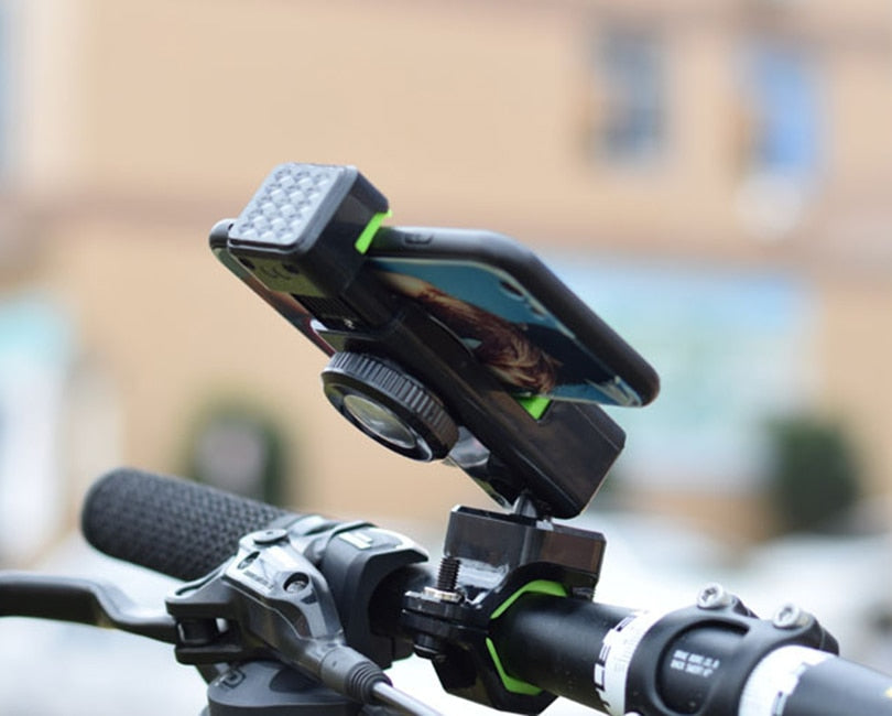 Adjustable Bike Light Phone Holder - Image 1