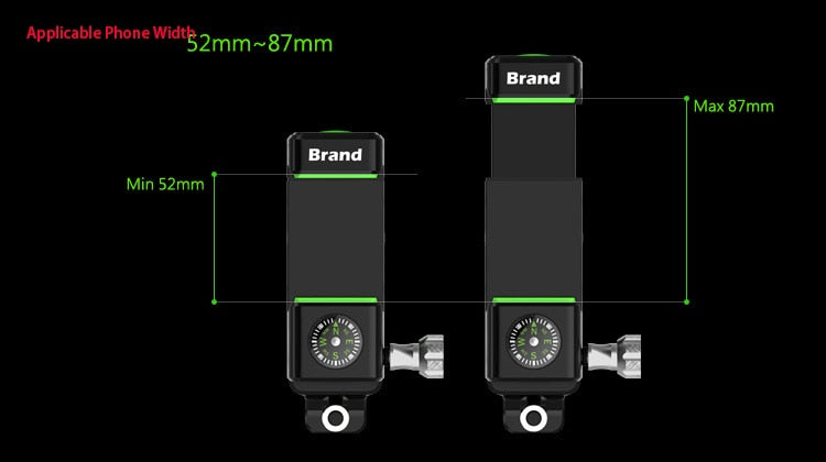 Adjustable Bike Light Phone Holder - Image 3