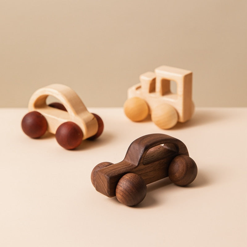 Nordic Style Minimal Wooden Car - Image 1