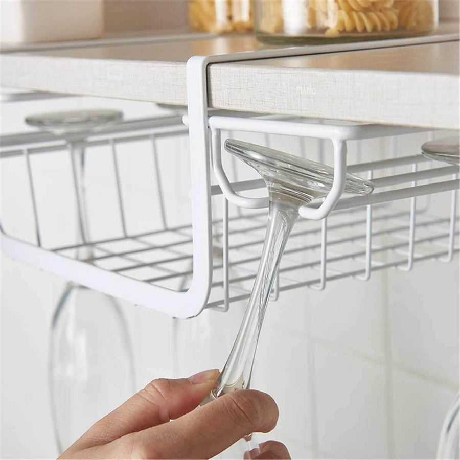 Under Cabinet Glass Holder Rack - Image 4