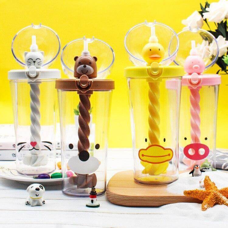 500ML Creative Cartoon Mixing Cup - Image 12