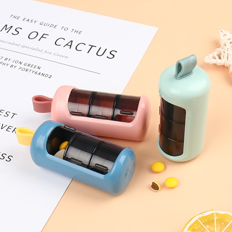 Multi-Layer Travel Easy Pill Organizer - Image 1