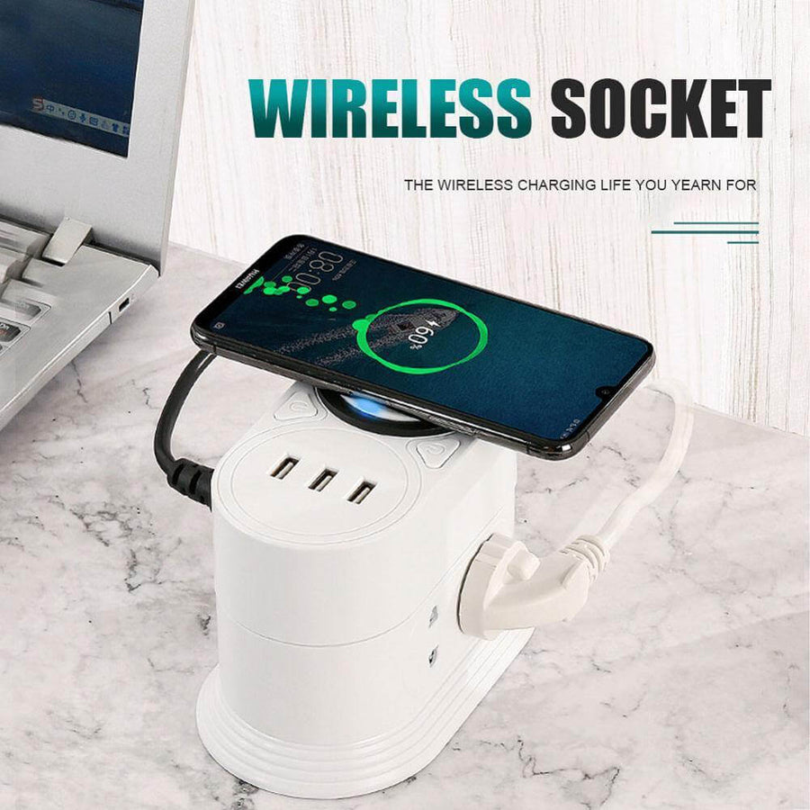 Intelligent Wireless Charging Multifunctional Socket - Image 4
