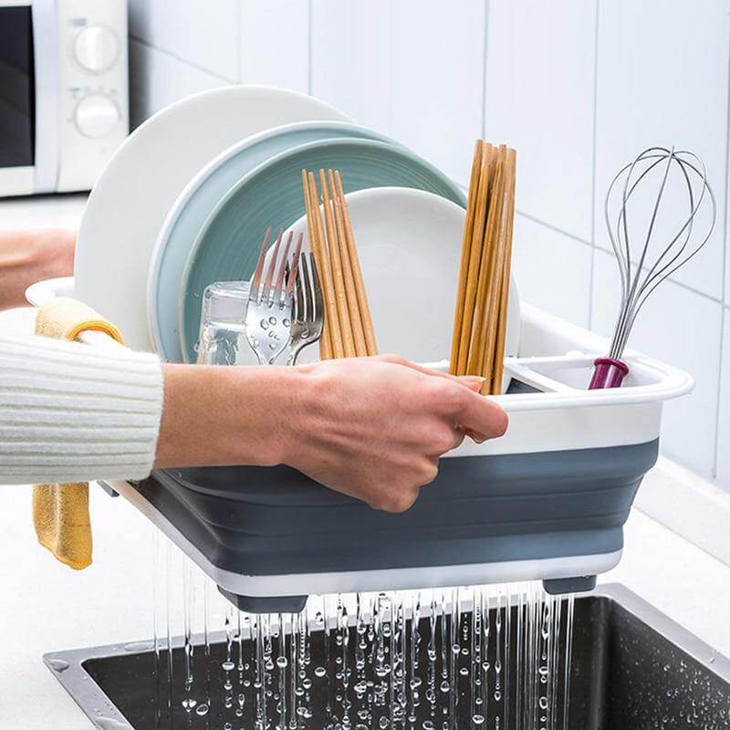 Foldable Easy Dish Drying Rack - Image 0