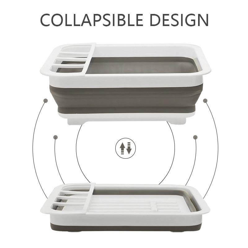 Foldable Easy Dish Drying Rack - Image 8