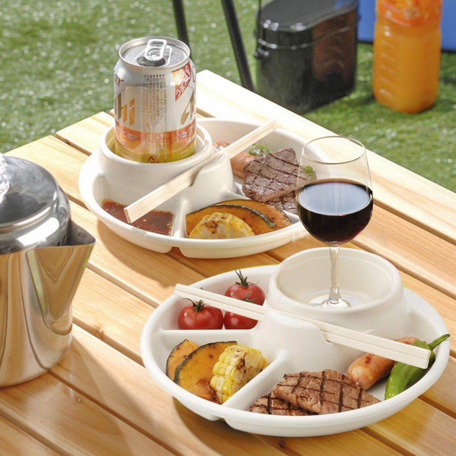 Portion Control Divided Food Plate - Image 2