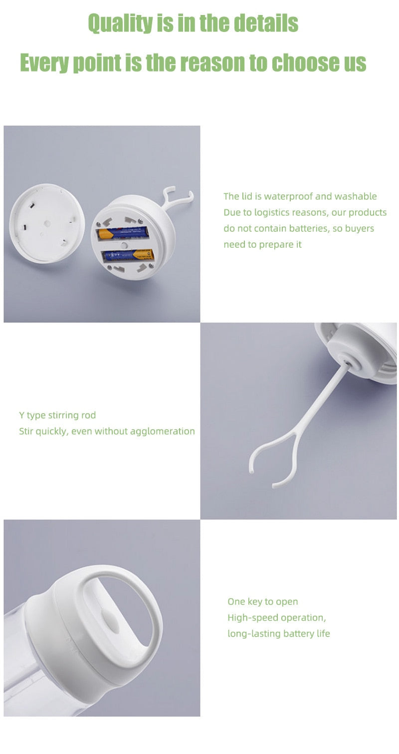 Automatic Stirring Smart Shaker Bottle - Image 5