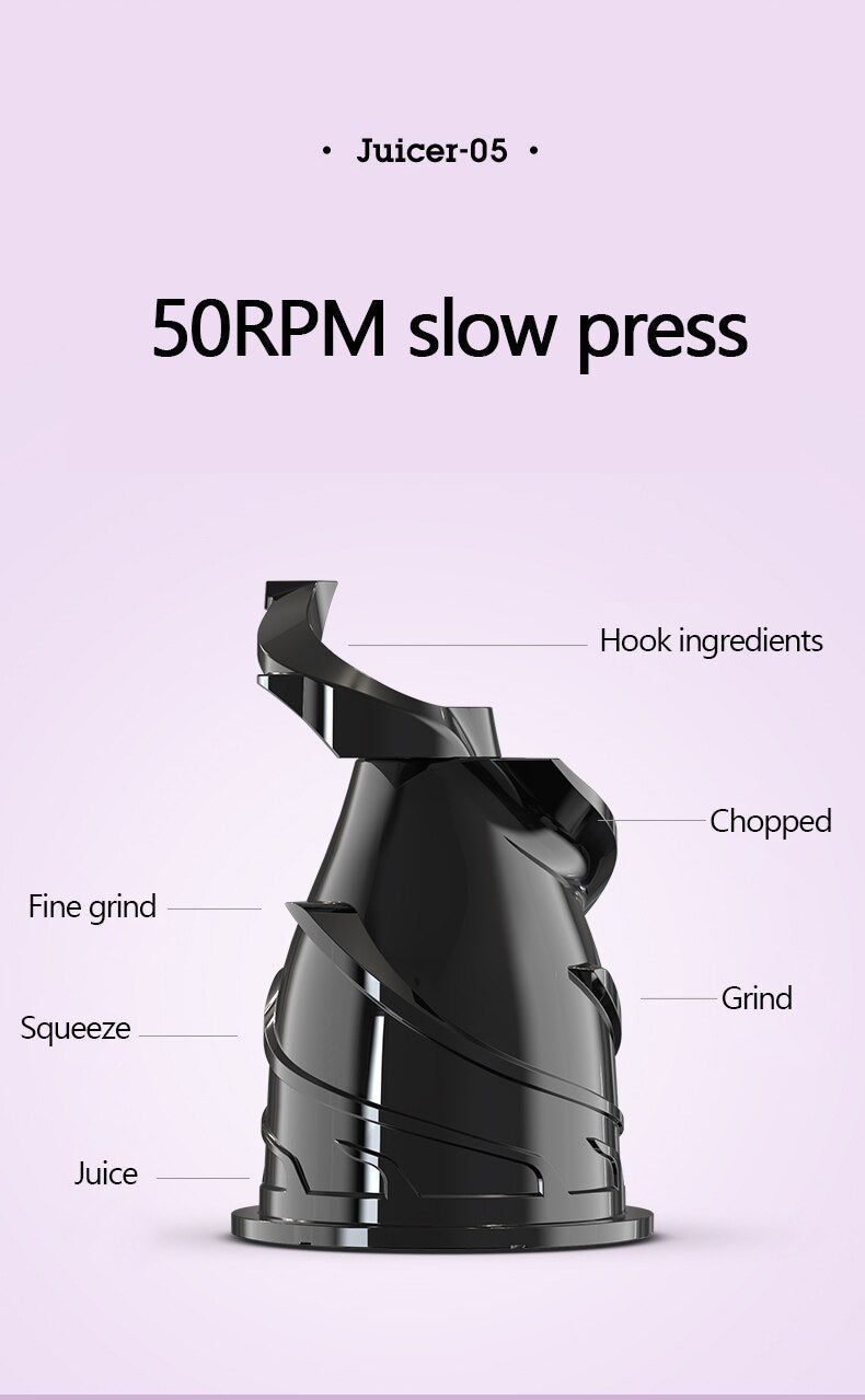 Portable Cold Pressed Electric Blender - Image 10