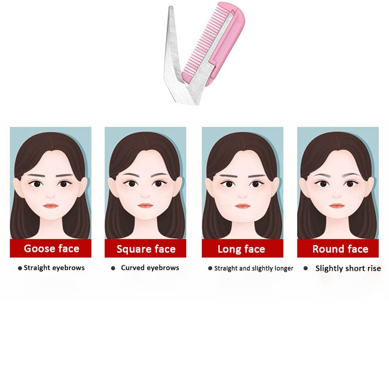 Beauty Eyebrow Trimmer Scissor - Image 1