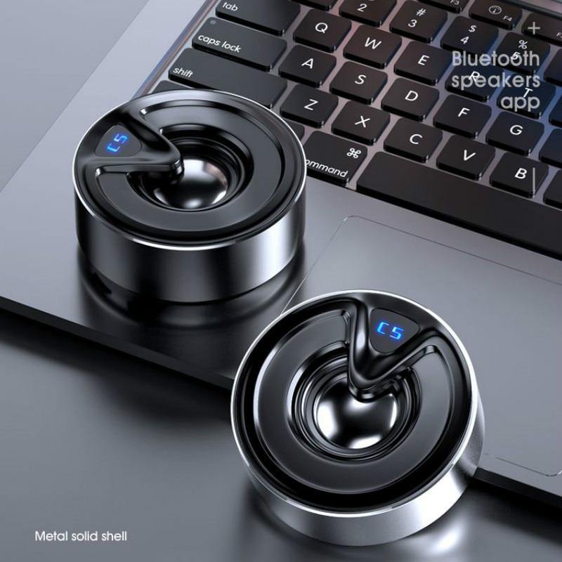 Mini Metal Elegant Portable Bluetooth Speaker - Image 2