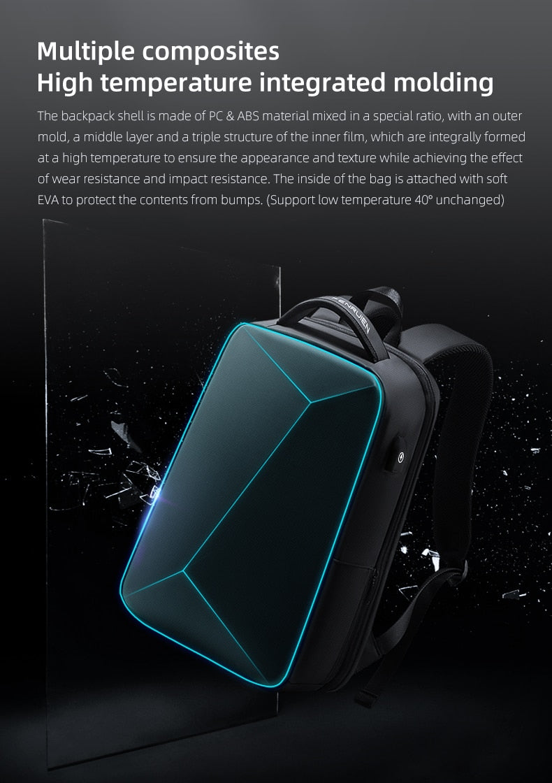 Elegant Anti-Theft USB Travel Backpack - Image 9