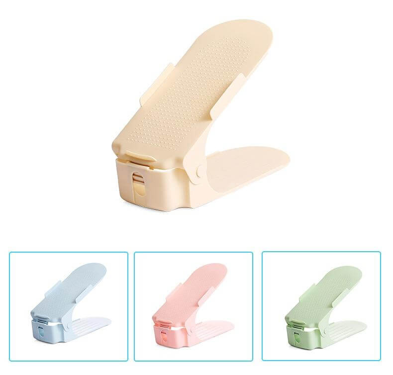 5PCS Adjustable Space Saving Shoe Organizer - Image 1