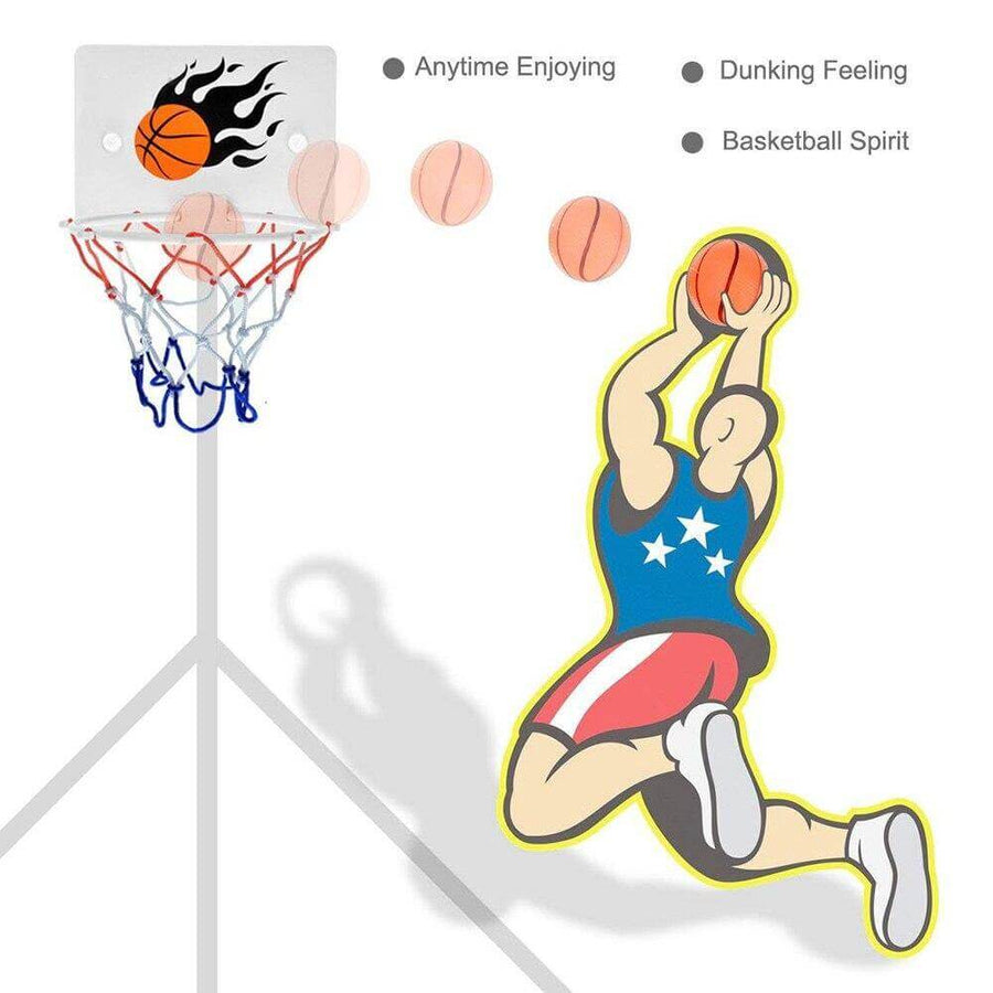 Wall-Mounted Mini Basketball Hoop Toy Set - Image 5