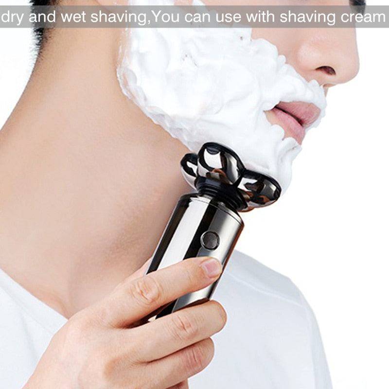 5in1 Waterproof Rechargeable Cordless Beard Trimmer - Image 1