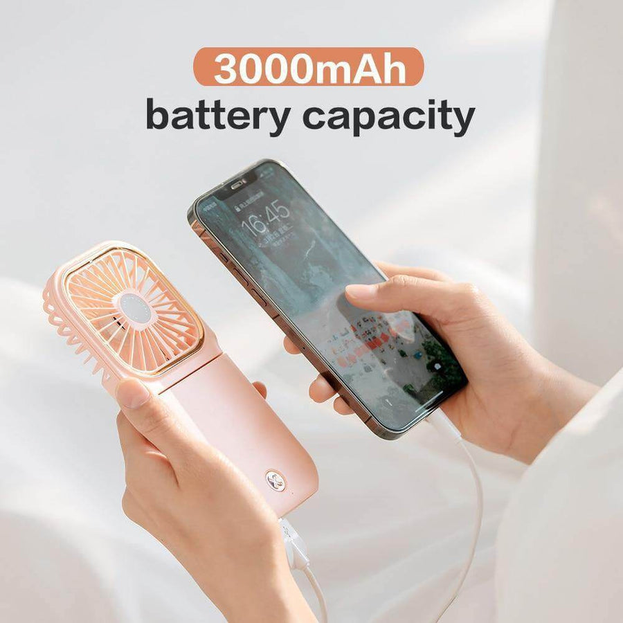 Multi-function Power Bank Neck Fan - Image 8