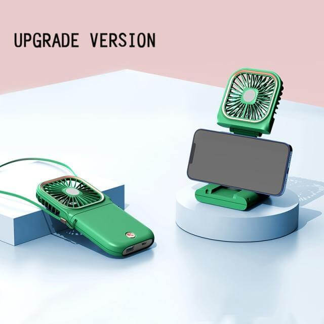 Multi-function Power Bank Neck Fan - Image 10